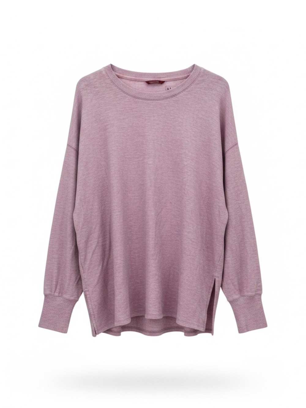 L.L. Bean Women’s Relaxed Pullover Jersey in Mauve. Size medium.